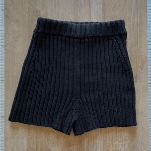 Knotty Ones Pilnatis Cotton Shorts - Size S/M - Black